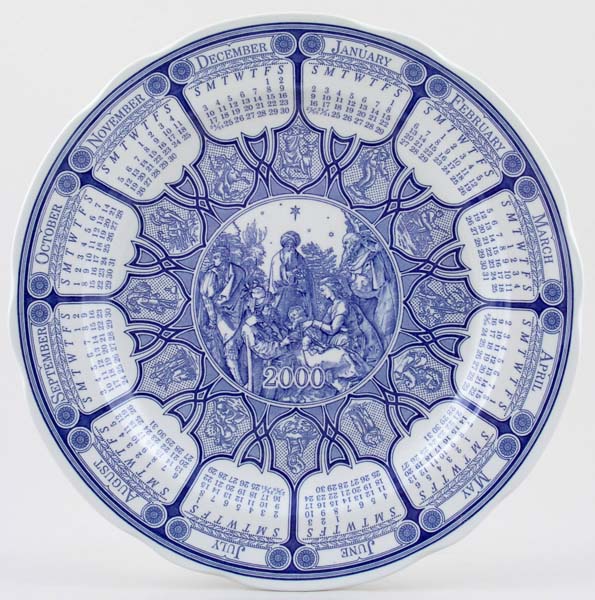 Calendar Plate c2000